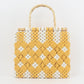 Women's Woven Trendy Mori Style Bamboo Worker Cotton Handbags