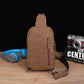Men's Korean Style Cycling Crazy Horse Leather Bags