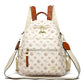 Women's Kangaroo Soft Leather Mummy Large Capacity Backpacks