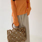 Seaside Vacation Straw Large Capacity Beach Handbags