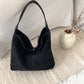 Women's Autumn Large Capacity Textured Korean Style Tote Bags