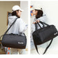 Women's & Men's & Fitness Cylinder Lightweight Short Business Travel Bags