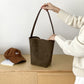 High-grade Niche Suede Commuter Large Capacity Bucket Bags
