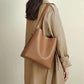 Elegant Women's High-grade Soft Leather Versatile Shoulder Bags