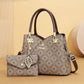 Women's High-grade Retro Large Capacity Printed Fashion Shoulder Bags