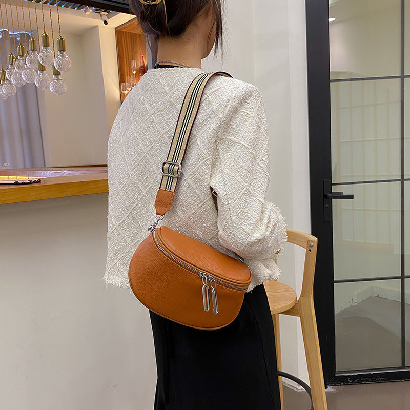 Women's Genuine Leather Trendy Fashion Soft Top Bags