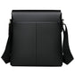 Men's Cover Chessboard Grid Retro Leather Men's Shoulder Bags