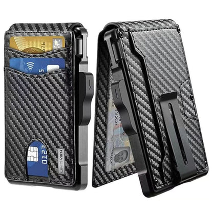 Men's Metal Automatic Pinball Credit Business Card Holder