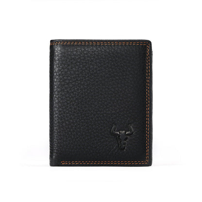 Craftsman Leather Multiple Slots Short Business Card Holder