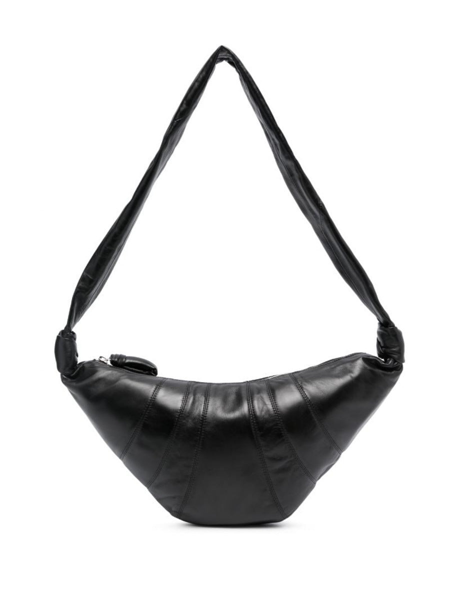 Sheepskin Upgrade Leather Croissant Can Be Crossbody Bags