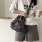 Large Capacity Canvas Drawstring Nylon Cloth Shoulder Bags