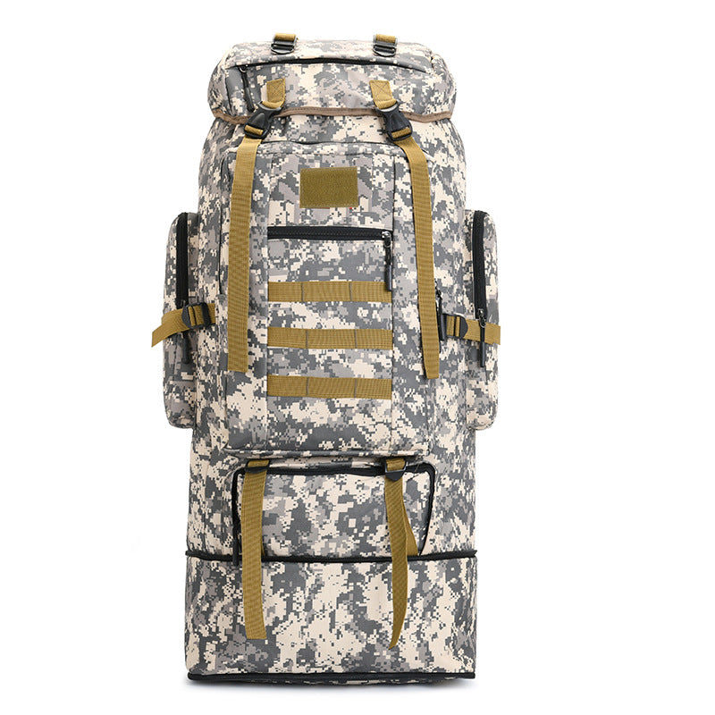 Trendy Large Capacity Expansion Camouflage Moving Backpacks