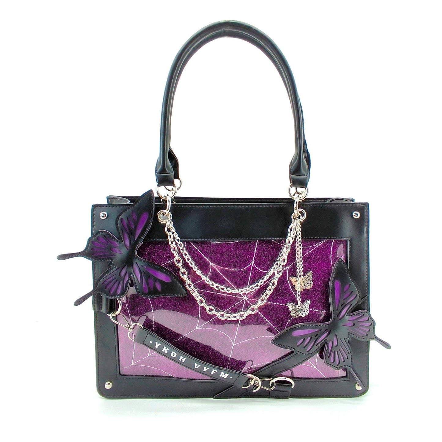 Dark Style Labyrinth Butterfly Cartoon Hand-held Shoulder Bags