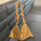 Attractive Women's Rhinestone Underarm Pink Clutch Shoulder Bags