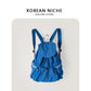 Women's Niche Large Capacity Lightweight Nylon Fashion Backpacks