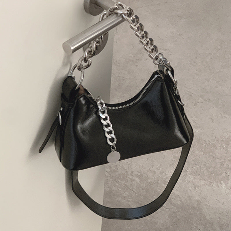 Women's French Minority High-grade Chain Trendy Small Square Bags