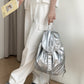 Soft Leather Large Capacity Fashion Simple Backpacks