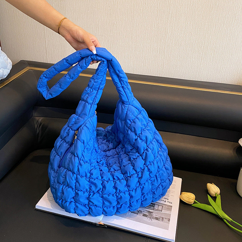 Cloud Pleated Large Korean Fashion Capacity Shoulder Bags