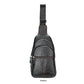 Men's Leisure Top Layer Cowhide Tourism Large Men's Chest Bags