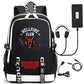 American Tv Stranger Things Charging Luminous Backpacks