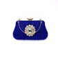 Women's Fashion Dinner Pleated Diamond Rhinestone Banquet Wedding Evening Bags