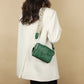 Women's Beautiful Braided Leather Retro Fashion Small Square Bags