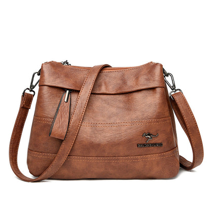 Women's Soft Leather Mother Fashion Large Capacity Crossbody Bags