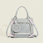 Two-dimensional Bowknot Cartoon Snacks Cute Sweet Contrast Shoulder Bags