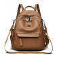 Women's Kangaroo Large Capacity Mom Soft Leather Backpacks