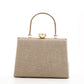Shiny Simple Large Capacity Dinner Trapezoidal Evening Bags