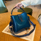 Oil Wax Leather Simple Large Capacity Crossbody Bags