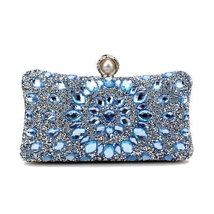 Women's Inlaid With Diamond Dinner High Sense Banquet Evening Bags