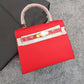 Layer Cowhide Kelly Large Capacity Female Fashion Handbags