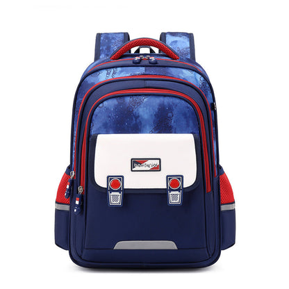 Winter Primary Boys Large Capacity British Elementary School Students' Schoolbags