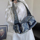 Women's Niche Locomotive Style Underarm Hot Vintage Handbags