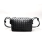 Women's Simple Handmade Woven Solid Color High-grade Small Square Bags