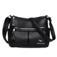 Women's Summer City Simple Big Soft Leather Crossbody Bags
