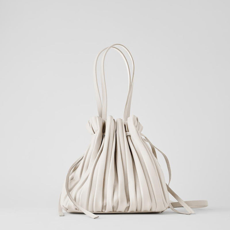 Women's Korean Niche Design Large Capacity Texture Bags