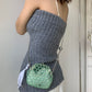 Clip Handmade Beaded Acrylic Horn Pearl Crossbody Bags