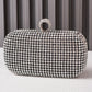 Women's Rhinestone Sier Big Diamond Party Noble Evening Bags