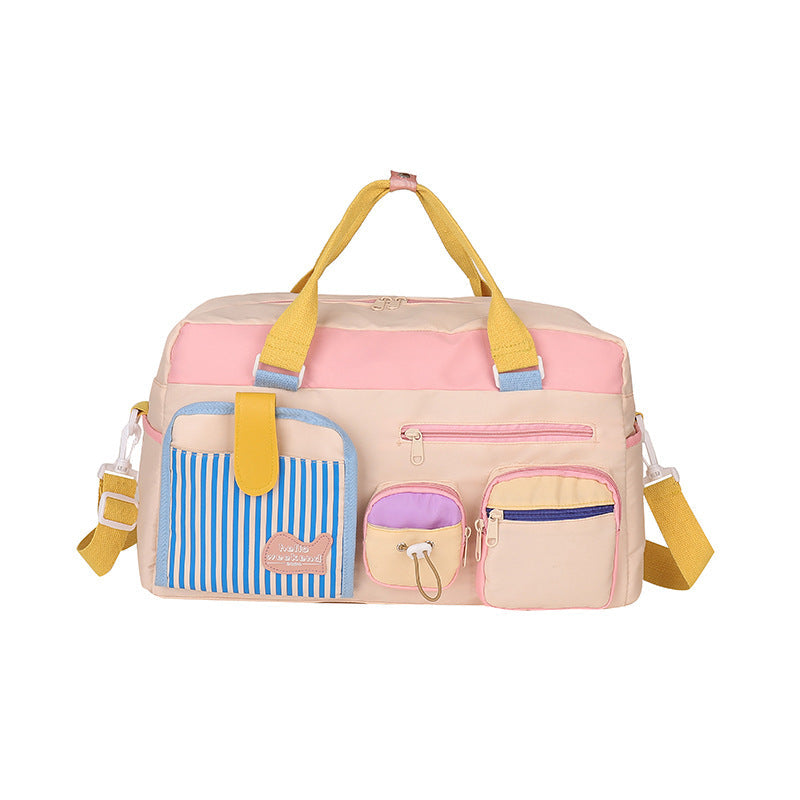 Capacity Female Dopamine Portable Dry Wet Travel Bags
