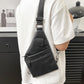 Men's First Layer Cowhide Underarm Close-fitting Storage Men's Chest Bags