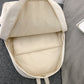 Large Capacity Solid Color Korean Fashion Preppy Backpacks