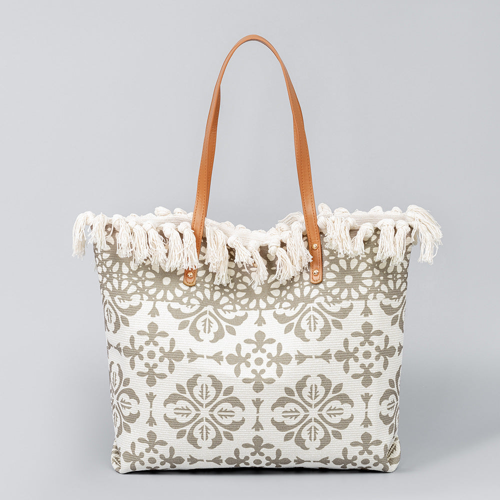 Creative Commuter Canvas Bohemian Ethnic Print Shoulder Bags