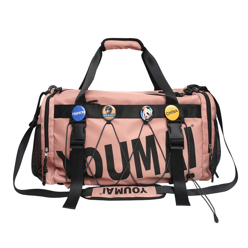 Men's Large Capacity Dry Wet Separation Training Bags