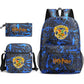 Harry Potter College Badge Pencil Three-piece Backpacks