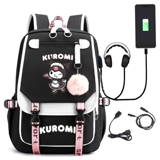 Junior High Boys Primary Large Capacity Middle School Students' Schoolbags