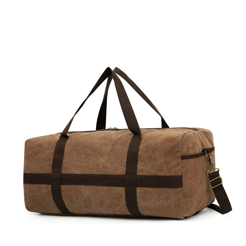 Large Capacity Canvas Short Distance Computer Backpacks