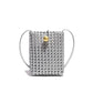 Women's Niche Fashion Hand-woven Hollow Mobile Crossbody Bags
