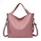 Women's Fashion Luxury Soft Leather With Zipper Shoulder Bags